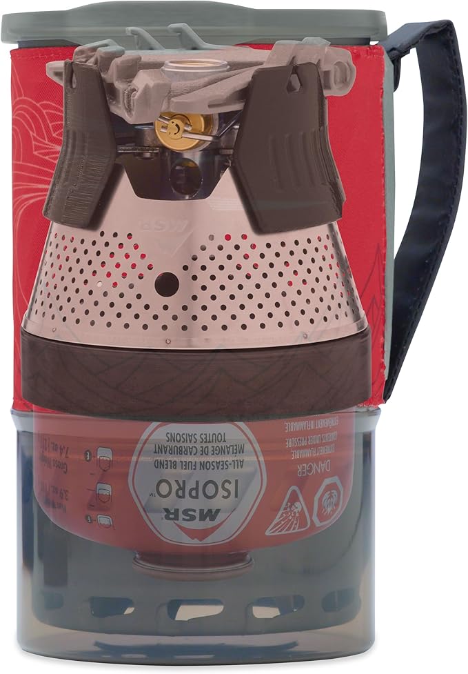 MSR WindBurner Personal Windproof Camping and Backpacking Stove System