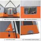 CORE Tent for Family Camping | 10 Person / 11 Person / 12 Person Large Multi Room Cabin Tents for Car Camping & Outdoor Adventures