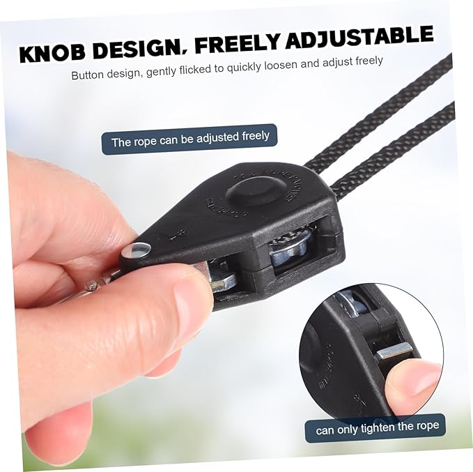 UPKOCH Metal Hanging Cord for Outdoor Lights – Adjustable Utility Rope for Clothesline Tent Storage and Camping Essentials – Sturdy and Versatile Hanging Light Cord