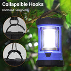 Camping Lantern, 3200LM LED Lanterns for Power Outages, 4600mAh Phone Charger & Rechargeable Lantern, 5 Light Modes Lantern Flashlight for Hurricane/Emergency/Storm, CT CAPETRONIX Camping Accessories