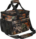 Pardick Soft Cooler Bag Forest Camo Camouflage Insulated Lunch Box for Men & Women, Large Leakproof Lunch Bag Portable Beach Cooler for Work, Picnic, Road Trips,Fishing, Travel, Camping,A-1