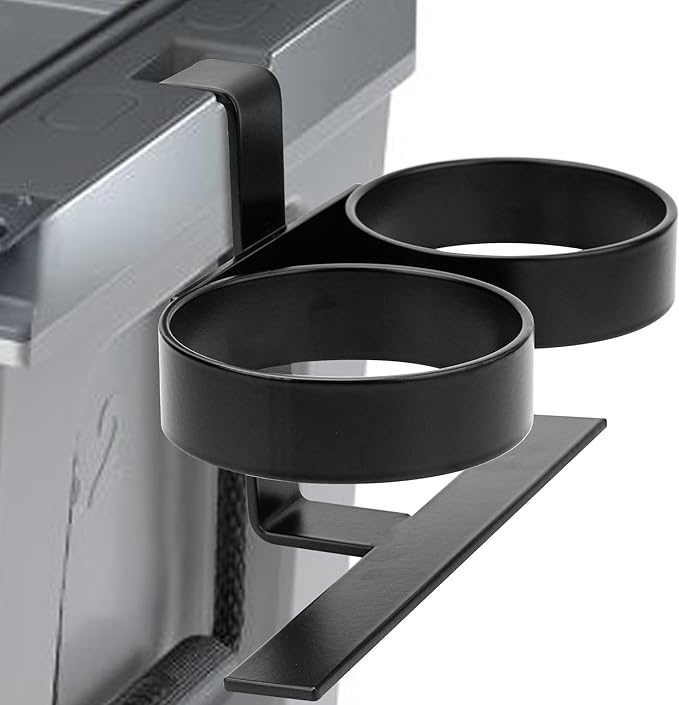Cooler Beverage Holder, Biforous Cooler Cup Holder Compatible with YETI Tundra Coolers, Compatible with RTIC Coolers, Cooler Accessory