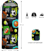 HOSIMA Butterfly Sleeping Bags for Adults and Kids for Camping,Black Gothic Ultralight Sleeping Bag for Cold Weather Summer.