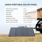 EF ECOFLOW DELTA 3 Ultra Plus Portable Power Station with 400W Solar Panel, 3072Wh LiFePO4 Battery, 3600W (7200W Surge) Output, Expandable to 11kWh, Reliable Home Battery Backup & Camping