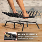 IDZO Solid Steel Fireplace Grate 30 Inch, Upgraded Fireplace Log Grate with Extra Leg for Sturdy Stand & Better Air Flow, Quick Assembly Bar Fire Grates for Indoor & Outdoor