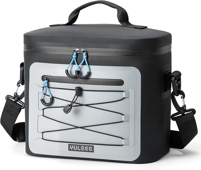 Cooler Bag, 7/16/30 Can Soft Sided Small Portable Insulated Cooling Pack, Everyday Lunch Cooler, Leakproof Ice Chest for Beach, Camping, Travel, Picnic