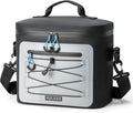 Cooler Bag, 7/16/30 Can Soft Sided Small Portable Insulated Cooling Pack, Everyday Lunch Cooler, Leakproof Ice Chest for Beach, Camping, Travel, Picnic