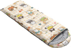 Kids Sleeping Bag for Boys Girls,Basketball Print-Lightweight Warm Portable Outdoor Indoor-Waterproof Cold Weather Resistant Sleeping Bag for Camping Hiking