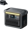 Anker SOLIX C1000 Portable Power Station with Water-Resistant Bag, 1800W Solar Generator, 1056wh LFP (LiFePO4) Battery, 4 AC Outlets, Up to 2400W for Home, Power Outages, and Outdoor Camping