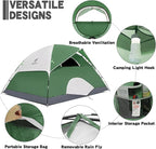 CAMEL CROWN 4/6 Person Tent Waterproof Lightweight Portable Backpacking Tent for Outdoor Camping Hiking