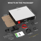 51.2V 100Ah LiFePO4 Battery with 5.12kWh Capacity, Support Wi-Fi App Monitoring, CAN/RS485 Communication, 6000+ Cycles, Max 5.12kW Power Perfect for Off-Grid, Solar, Backup Power