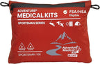 Adventure Medical Kits Sportsman Series Medical Kit - 100 - First Aid Kit for Camping, Hiking, Hunting & More - For 2 People for 4 Days - Includes Bandages, Medicine, Guide Book & More