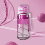 Water Bottle Straw, Fitness Water Bottle 800ml, Drinking Cup Container with Tea Strainer, Hydration Accessory Category, Home Running Hiking for Camping Daily Indoor Travel Outdoor School Cycling