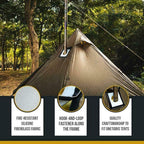 Acxico 1 pcs Tent Stove Jack Fire Resistant Pipe Vent Accessory Your Flue Hot Keep Use