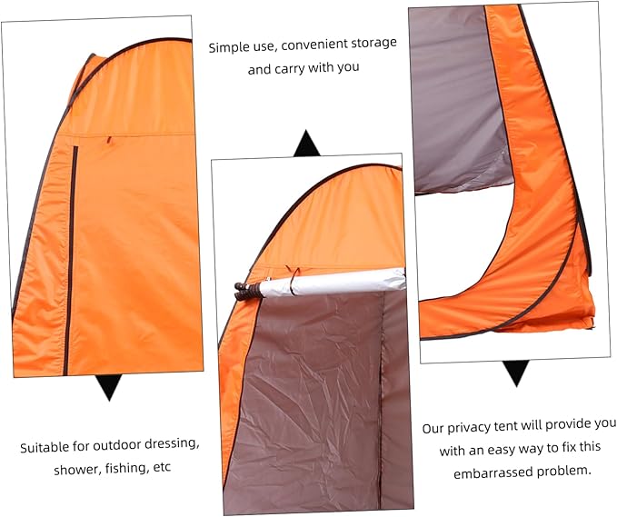 Milisten Quick-Open Changing Tent Automatic Tent Pop-up Windproof Space Easy Storage