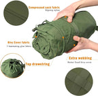 Akmax.cn Bivy Cover Sack for Military Army Modular Sleeping System, Waterproof Outer Shell for Sleeping Bag, Minimalist Stealth Shelter