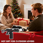 Propane Torch Gun with One-Touch Max Fire, Kitchen Blow Torch for Sous Vide Searing Steak, Grill, Charcoal Starter, Campfire(Propane Tank Not Included)