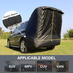 SUV Tent Car Awning, UPF 50++ with Portable Waterproof Storage Bag, Tear-Resistant, Large Space, Good Vision, Smooth Ventilation, Suitable for Outdoor Beach Camping Auto Canopy Shade…