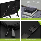 ALLPOWERS SP029 140W Portable Solar Panel Charger for Laptop Cellphone, Waterproof IP65 Foldable Solar Panel with 5 Output, for Solar Generator, Power Bank, 12V Car Battery