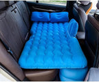 SUV Inflatable Bed, Car Camping Air Mattress, Cold-Resistant and Wear-Resistant Inflatable Mattress, Fast Inflatable Folding Bed, Multi-Functional Travel Sleeping Mat (Blue Size 1)