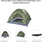 Waterproof Tents for Camping, Camping Dome Tent, 1-4 Person Waterproof Windproof Easy Setup Spacious Family Tents with Carry Bag for Hiking Backpacking Traveling Glamping Beach