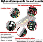 High Efficiency 3000W 4000W 5000W 6000W Pure Sine Wave Power Inverter DC 12V/24V to AC 220V 230V 240V Converter Solar Power Inverter with AC Outlets & LCD Display for Home Camping,6000W-24V