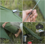Naturehike Cloud-Up 1 Person Tent, Lightweight Backpacking Tents for One Man, Waterproof Ultralight One Person Tent for Camping Hiking Backpacking