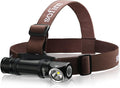 sofirn HS40 Rechargeable Headlamp 2000 Lumens, Super Bright Headlamp Flashlight with 6500k SST40 LED, IPX8 Water Resistance, Magnetic Tail Cap, Small Head Lamps to wear for Adult Camping Hking