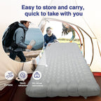 Ultralight Sleeping Pad 28oz, 7.2 R Insulated Inflatable Sleeping Pad, Lightweight Sleeping Mat for Camping, Hiking, Backpacking, Climbing with Inflatable Bag, Regular (70.9 × 23.6in)
