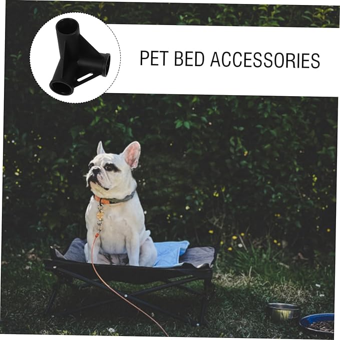 6pcs Pet Canopy Connectors Versatile Replacement Fittings for Dog Cat Tents Easy Installation Quick Assembly for Outdoor Adventures Durable Plastic Tent Support