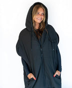IGLU Outfitters Wearable Sleeping Bag Long Puffer Jacket Stadium Sack Camping Sports Stadiums Poncho Blanket