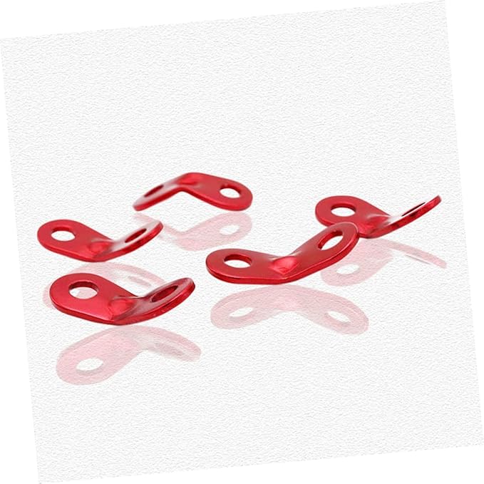 20pcs Tent Wind Rope Buckle Camping Tent Accessories Outdoor Rope Fastener Aluminum Alloy Buckle Easy Adjustment for Camping Hiking Backpacking