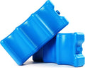 Ice Pack for Coolers, Breastmilk Bottle Storage, Lunch Box, Insulated Contoured Freezer Pack, Long Lasting Reusable Cool Pack for Beer Soda, Camping Beach Picnic