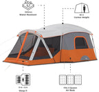 CORE Tent for Family Camping | 10 Person / 11 Person / 12 Person Large Multi Room Cabin Tents for Car Camping & Outdoor Adventures