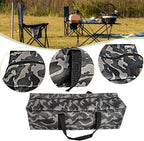 Yiju Tent Storage Bag Carrying Bag Lightweight Heavy Duty Storage Organizer Stuff Pouch for Trekking Backpacking Beach Hiking BBQ, S