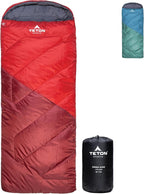 Teton Junior, 20 Degree and 0 Degree Sleeping Bags. Finally, Sleeping Bag for Boys, Girls, All Kids, Warm and Comfortable, for All Camping Weather and Built to Last