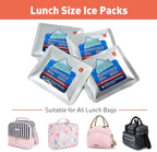 TOURIT Reusable Ice Pack for Coolers Long Lasting Cooler Ice Packs for Cooler Bag Lunch Bags/Boxes, Cooler Backpacks, Freezer Packs for Coolers