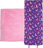 Stephen Joseph, Toddler All Over Print Nap Mat with Soft Blanket and Removable Pillow for Boys & Girls, Kids Sleeping Bag for Elementary, Daycare, Preschool with Carry Handle