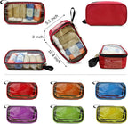 Gatycallaty First Aid Backpack - Medical Evacuation Bag - Red Emergency Lifeguard Bag for Ems Emt First Responders (Black)