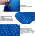 Sleeping Pad for Camping,Self Inflating Sleeping Pad Camping,Ultralight Sleeping Mat for Camping,Backpacking,Hiking Lightweight Compact Camping Air Mattress, for Tent(Royal Blue)