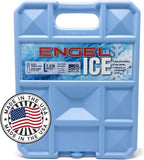 Engel 32°F Cooler & 5°F Freezer Packs - Made in The USA - Ice Packs for Boating, Fishing, Camping & Food Storage. The Perfect Non-Toxic Safe Replacement for Regular Ice or Dry Ice.