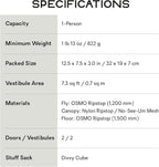 NEMO Equipment Hornet OSMO Ultralight Backpacking Tent