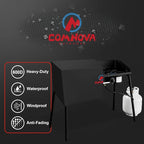 Comnova Grill Cover for Camp Chef 2 Burner Stoves - 600D Outdoor Camping Stove Cover Heavy Duty & Waterproof, 2-Burner Griddle Covers for Camp Chef Explorer EX60LW, EX60P, EX280LW, YK60LW and More