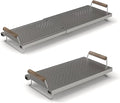 Adjustable Grill Warming Rack for Blackstone 17 22 28 36 Inch Grill, Stainless Steel Grill Warming Rack for Weber Charbroil Camp Chef and Most Tabletop Flattop Grill Accessories