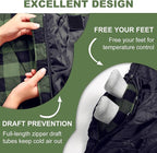 XL Queen Size 2 Person Double Sleeping Bag for Adults, Lightweight Compact with Flannel Liner & Thermolock Draft Tube, Machine Washable All Season Camping Travel