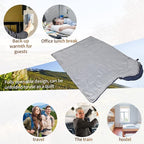 Macarrie 4 Pcs Bulk Sleeping Bags for Homeless Donation Shelter Adults 0 Degree Waterproof Backpack Bags with Compression Sack for Cold Weather Emergency Hiking Camping Warm