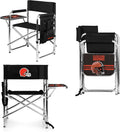 Picnic TIME NFL Unisex-Adult NFL Sports Chair with Side Table, Beach Chair, Camp Chair for Adults