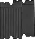 Criditpid 19.25” x 11.75” 2-in-1 Reversible Pre-Seasoned Cast Iron Cooking Griddle for Broil-Mate 746184 Grill, 11239 Flat Griddle Top Plate for Gas Stove/Charcoal/Electric/Propane/Gas Grill.