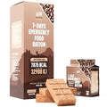Emergency Food Supply - Coffee Mocha Survival Ration - 20 Years Shelf Life - 7 Days