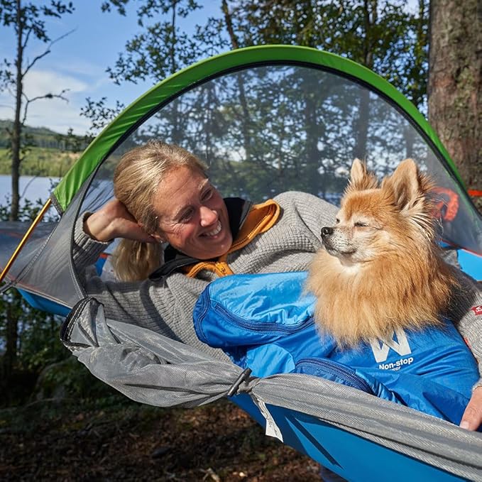 Tentsile UNA V3 Solo Tree Tent Hammock, 1-Person Capacity, Anti-Roll System, Ratchet and Straps Included, Portable Tree House Shelter, Designed in The UK